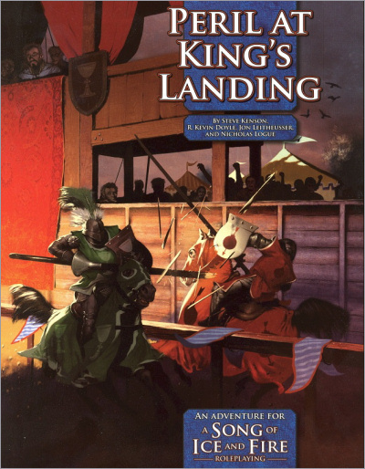 <i>Peril at King's Landing</i><br />game book, English<br /> <i>Green Ronin</i> <br />2010 (US),