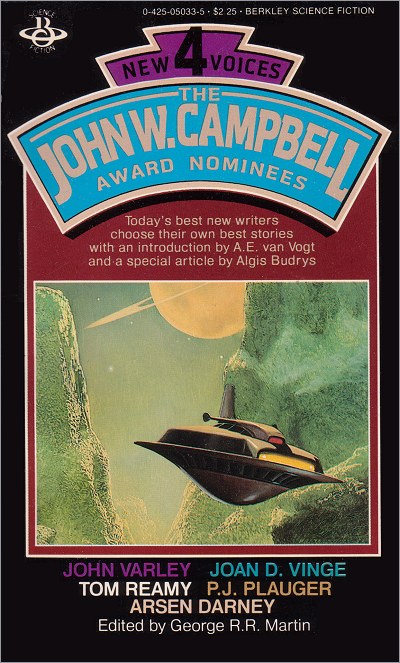 <i>New Voices IV: The John W. Campbell Award Nominees</i>, Berkeley Paperback 1981 (US),