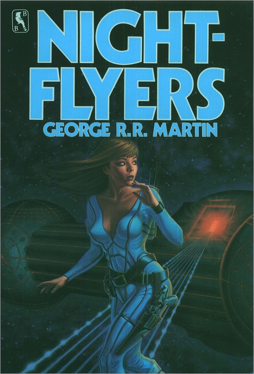<i>Nightflyers</i>,<br />Bluejay Paperback, 1985 (US) 