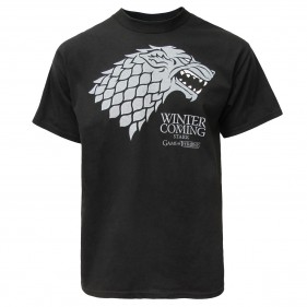Game of Thrones Stark T-Shirt [Black]