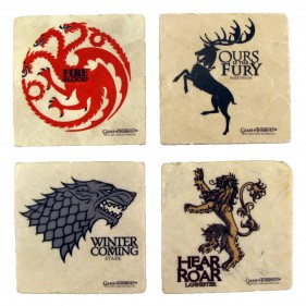 Game of Thrones House Sigil Stone Coaster Set