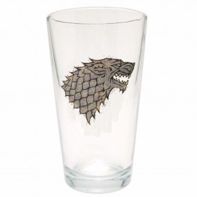 Game of Thrones Distressed House Stark Pint Glass