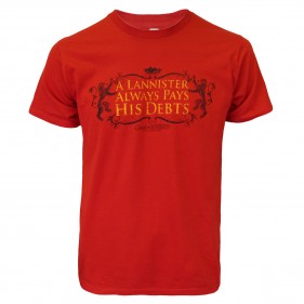 Game of Thrones A Lannister Always Pays His Debts T-Shirt