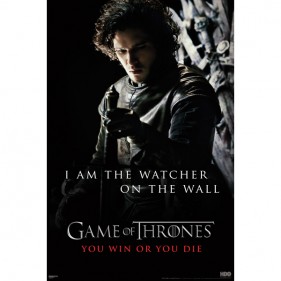 HBO Game Of Thrones Poster Imprimé HBO Série Jon Neige George RR Martin Kit 