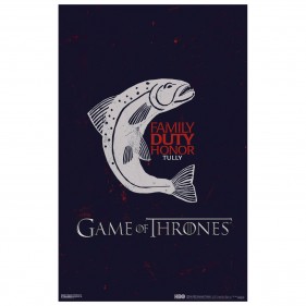 Game of Thrones House Tully Poster [11×17]
