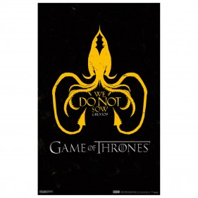 Game of Thrones House Greyjoy Poster [11×17]