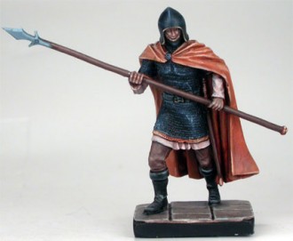 Gold Cloak with Spear (Masterworks Miniatures)